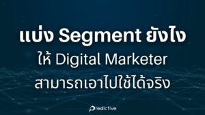 แบ่ง Segment ยังไง