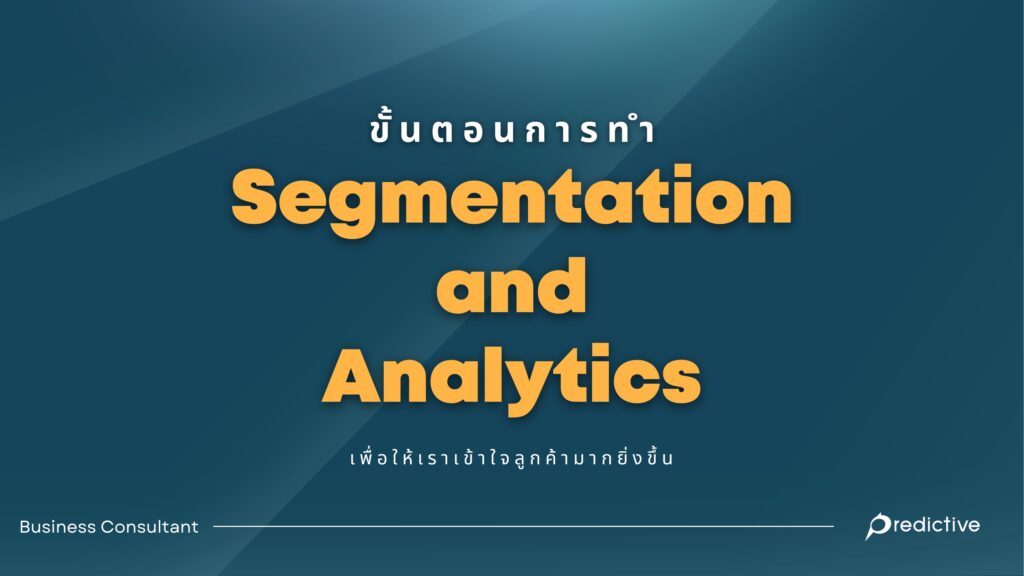 Segmentation & Analytics