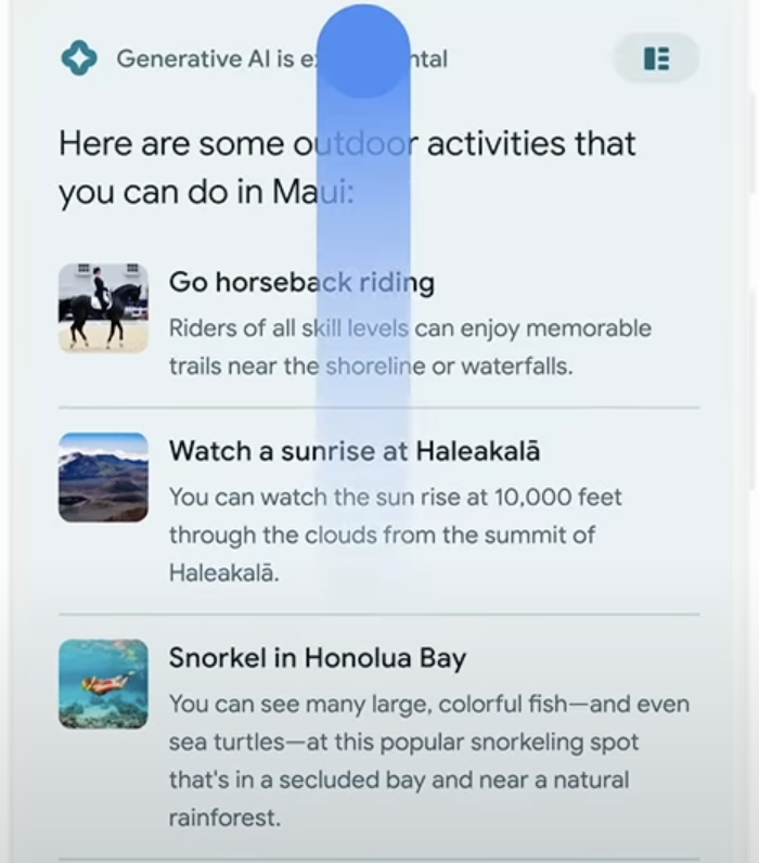 Google Search Generative Experience (SGE)